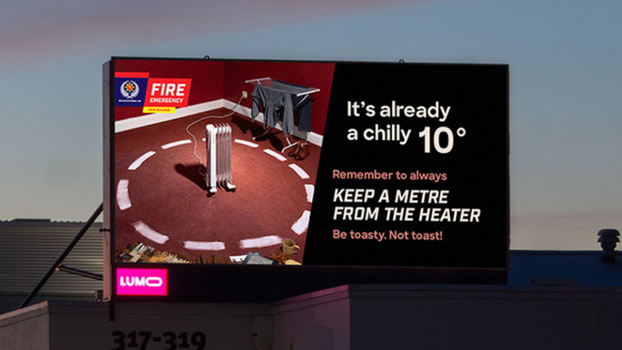 Fire and Emergency NZ billboard design