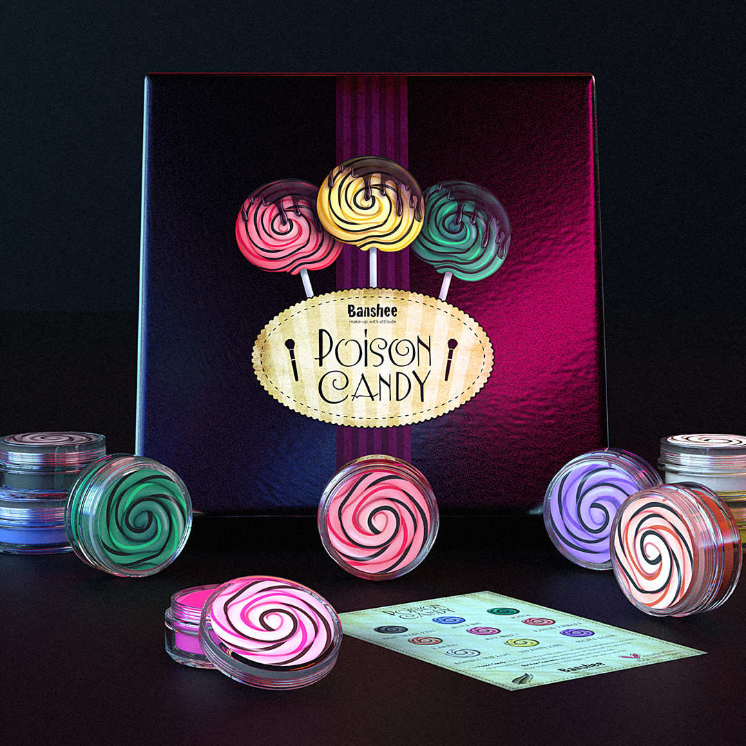 Poison Candy Makeup