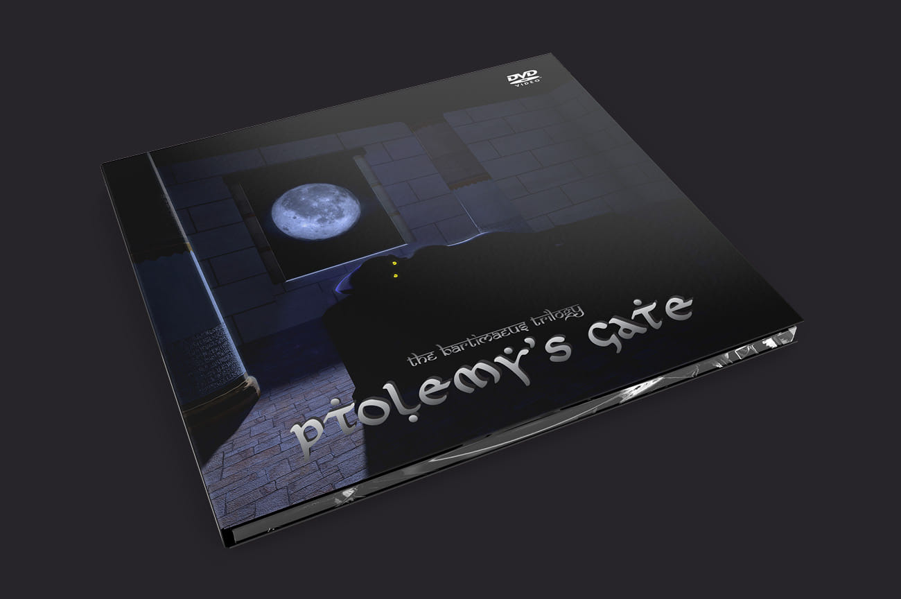 A DVD digipak designed for the film's final project presentation package