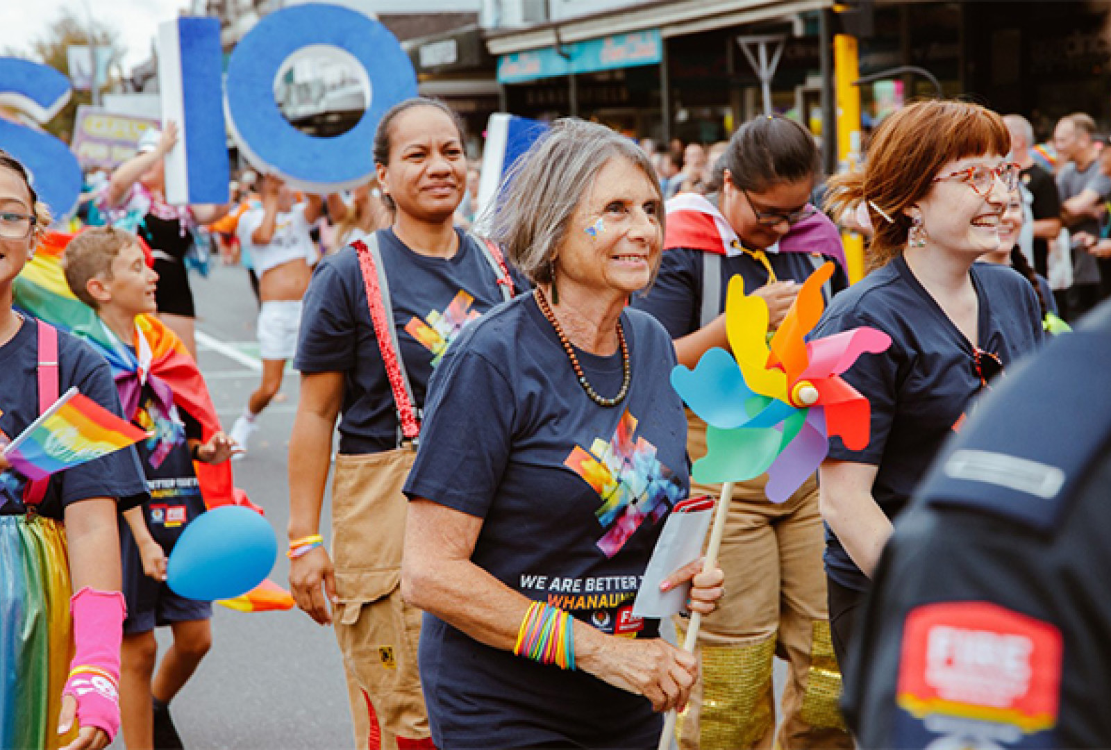 Fire and Emergency NZ Pride and Rainbow event photographs