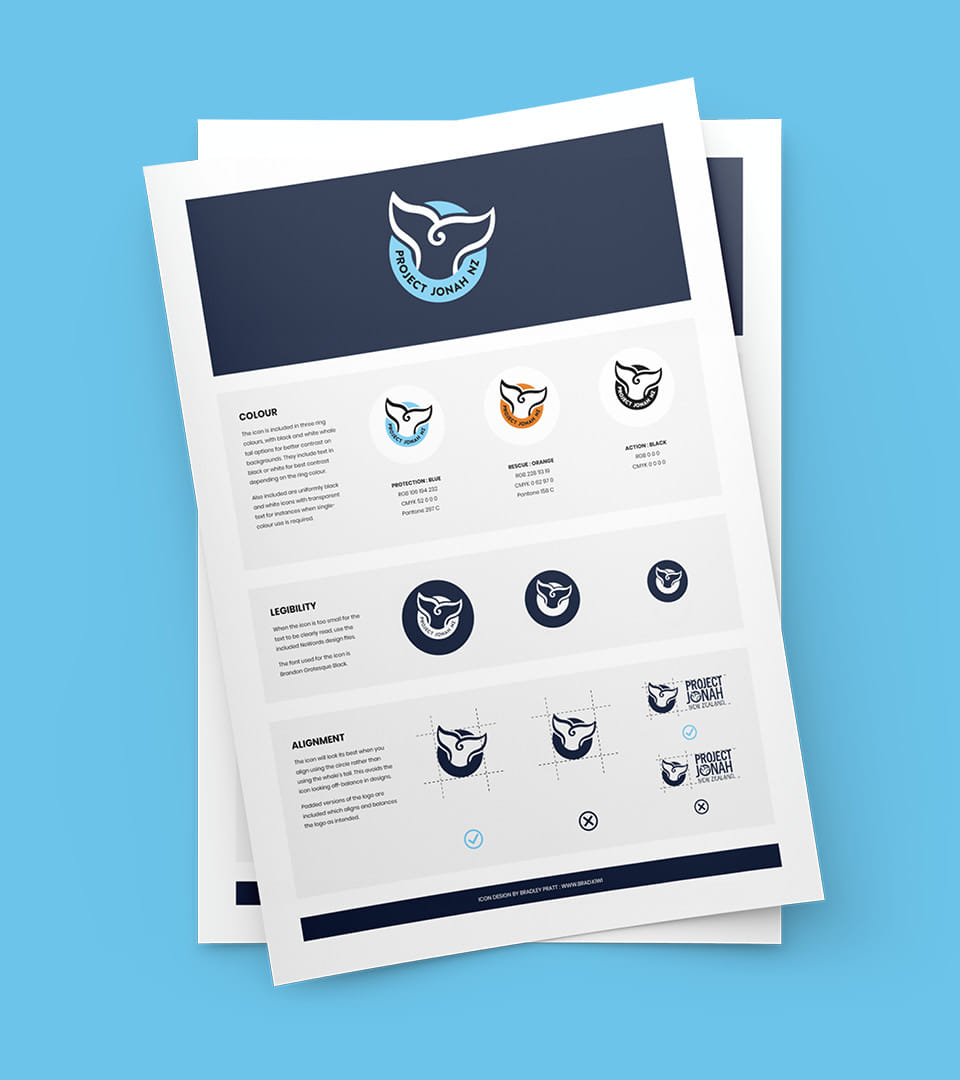 Project Jonah brand guidelines