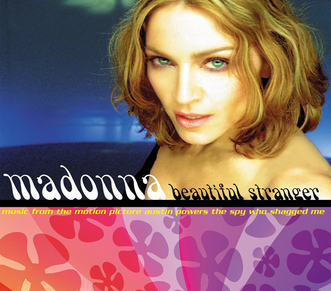 My redesigned and re-created series of Madonna's "Beautiful Stranger" single cover.