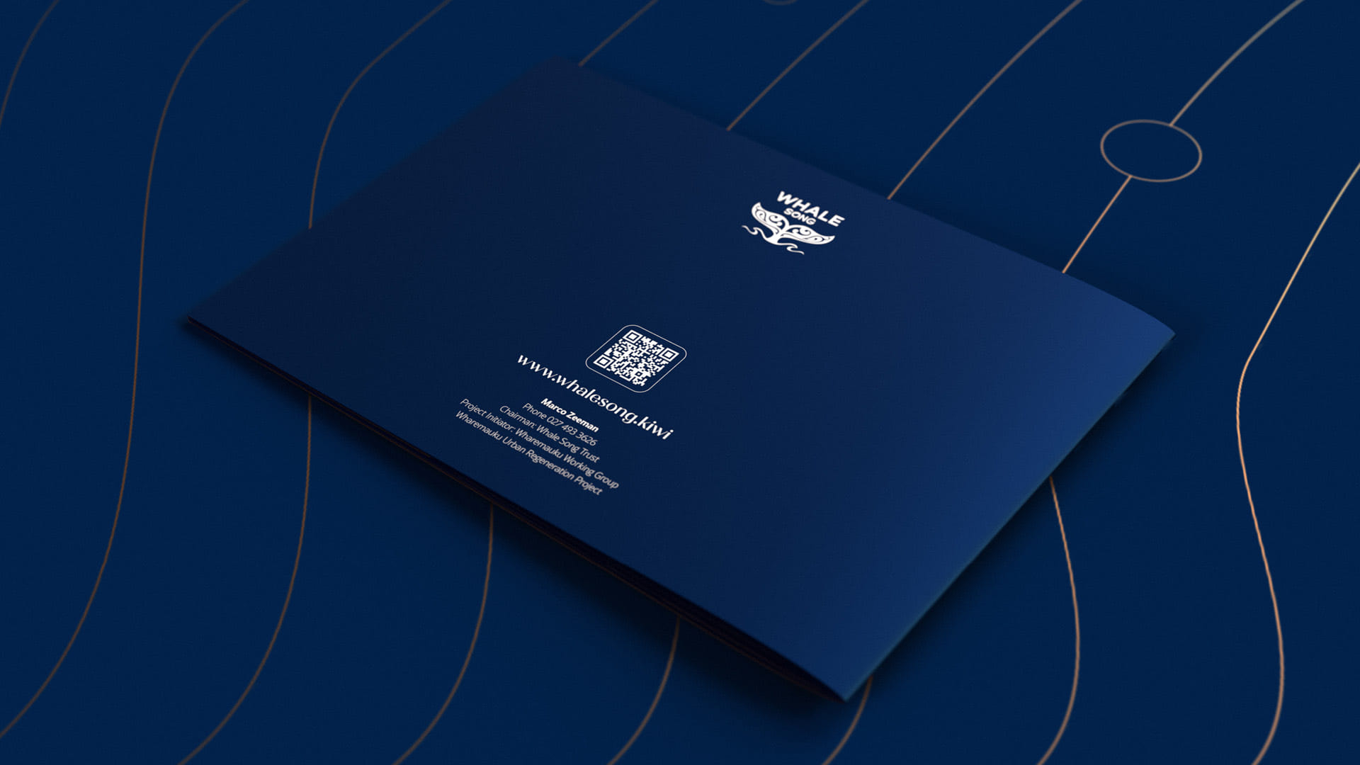 The back cover of the Whale Song Prospectus printed book